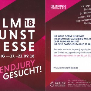 Filmkunstmesse 2018 - Jugendjury gesucht