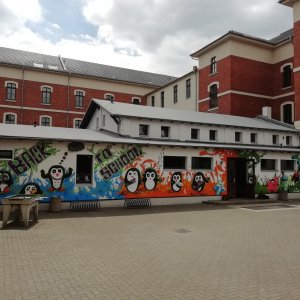 Graffitiprojekt an der Pestalozzi-Oberschule Wurzen